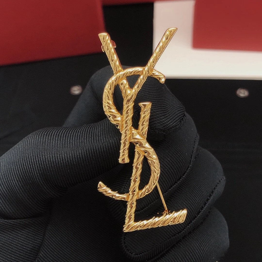 YSL Brooch