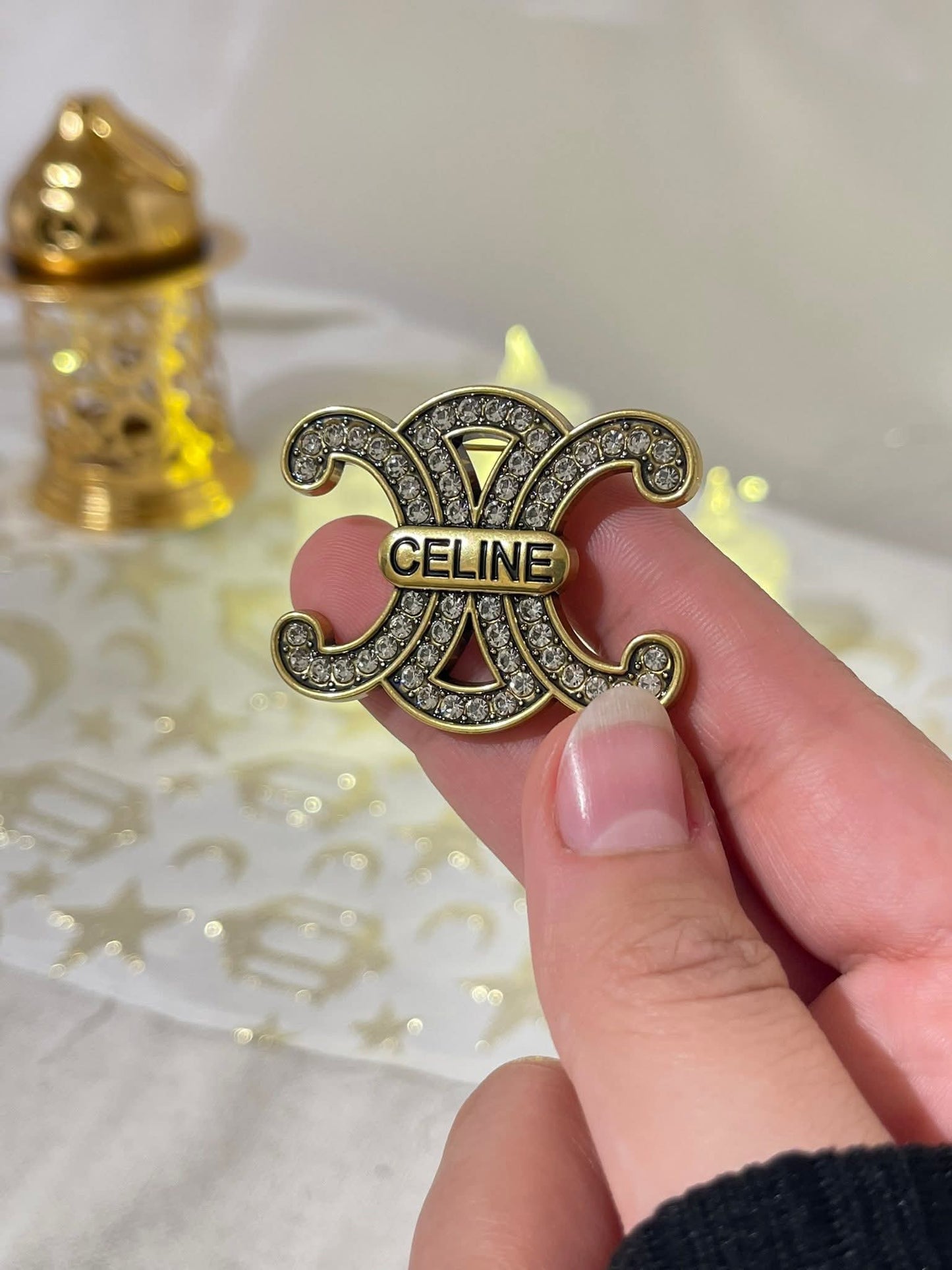 Triomphe Crystal Brooch