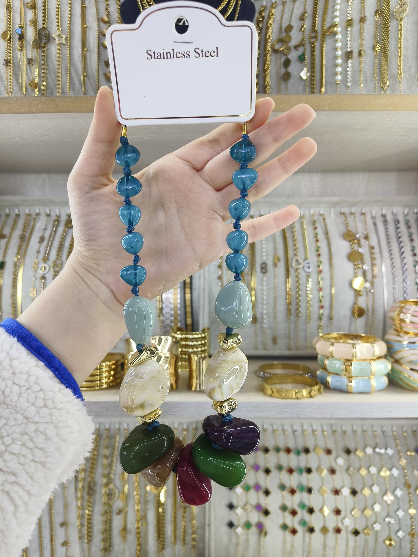 Chunky Stone Necklace