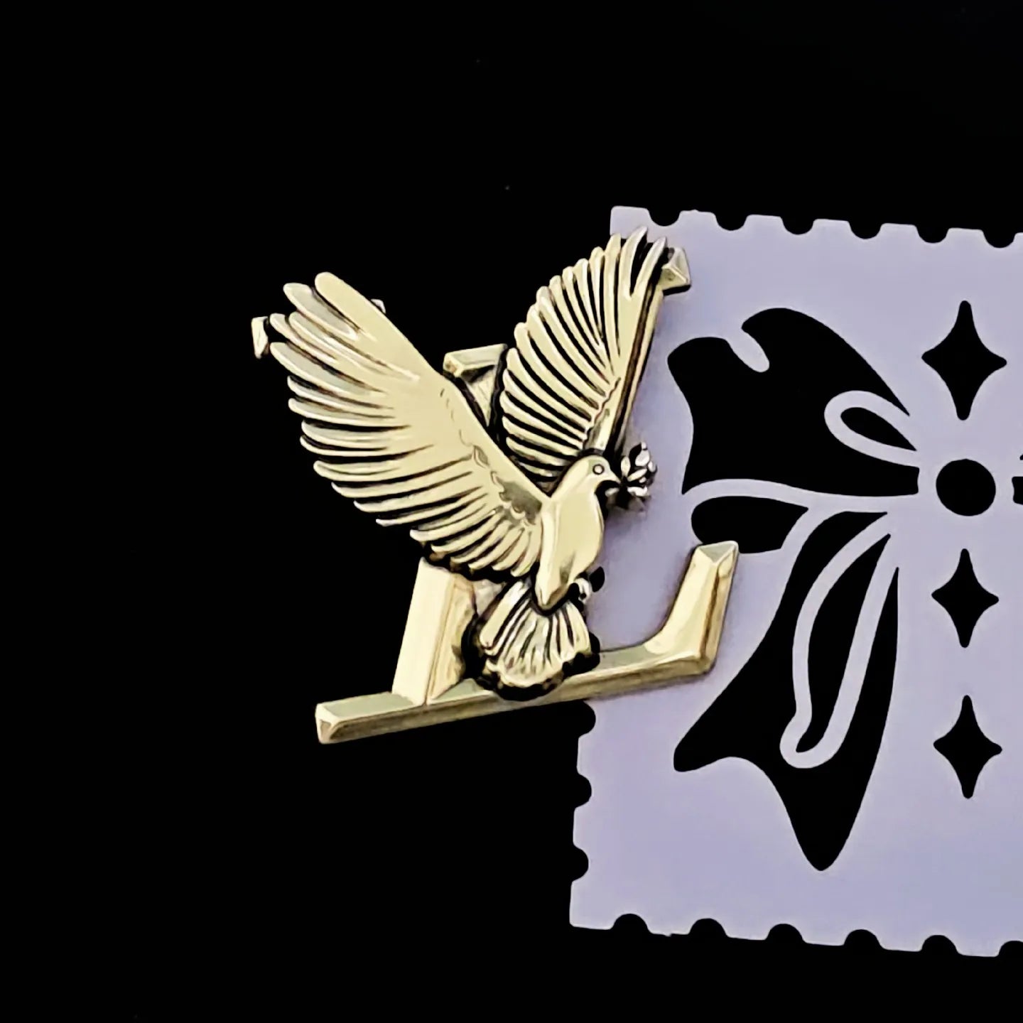 Dove Brooch