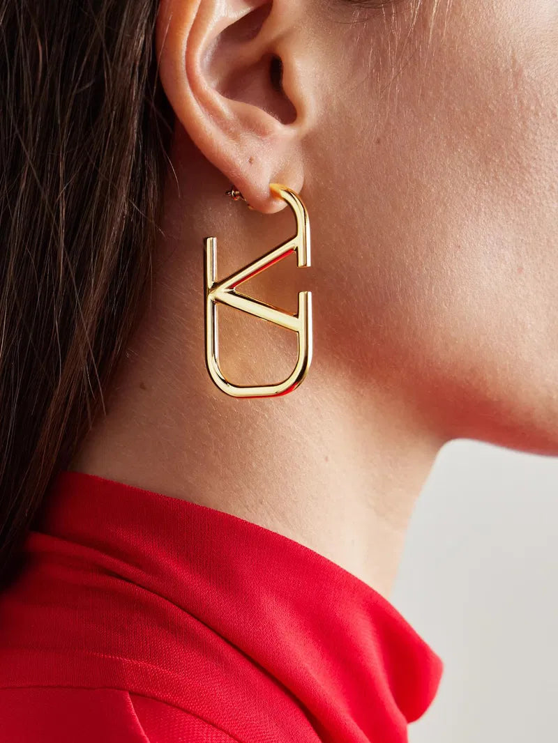VLogo Earrings