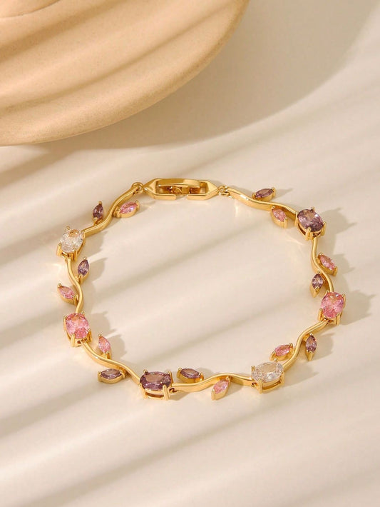 Tulip gold (purple, pink, white)