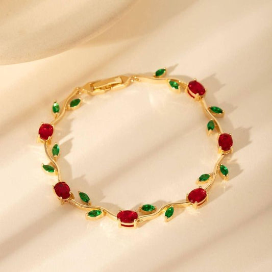 Tulip gold (red, green )