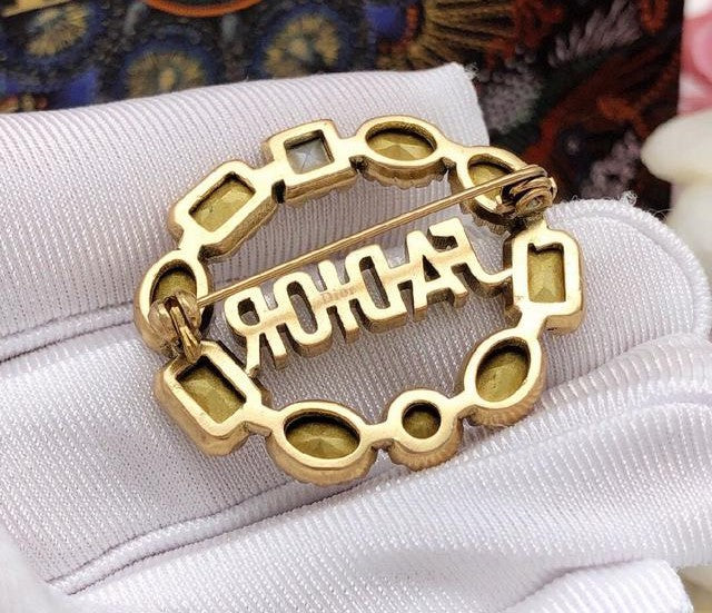 Multi-Color Brooch