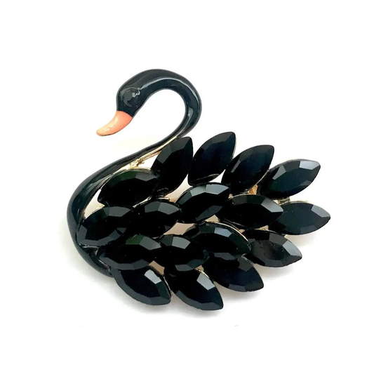 Black Swan Brooch