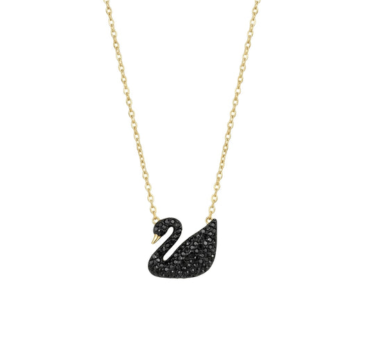 Black Swan Necklace