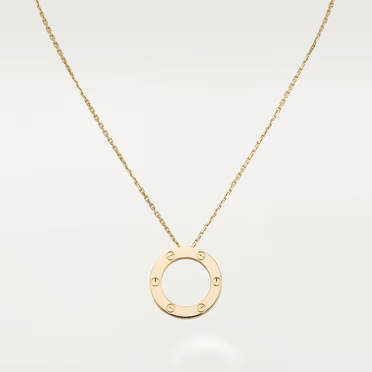 Love Circle Necklace