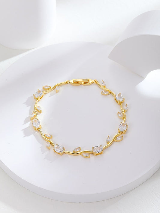Tulip gold white