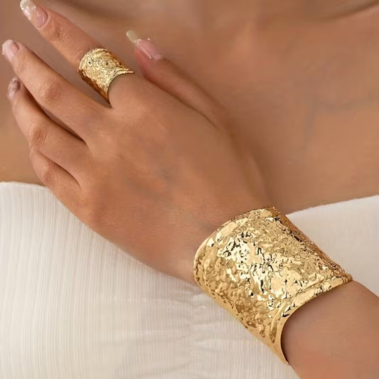 Hammered Cuff