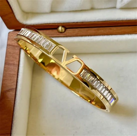 V-Logo Bangle
