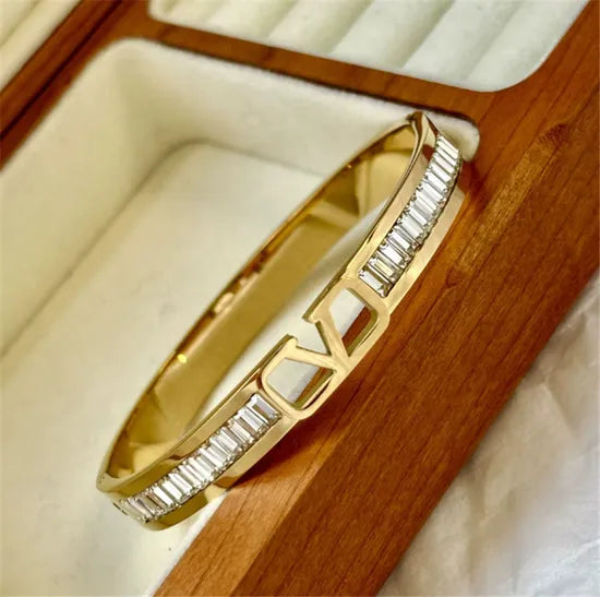V-Logo Bangle