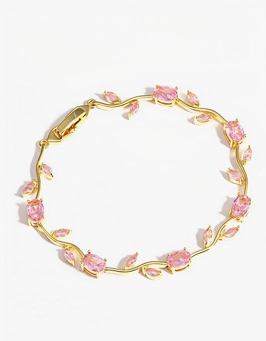 Tulip gold pink