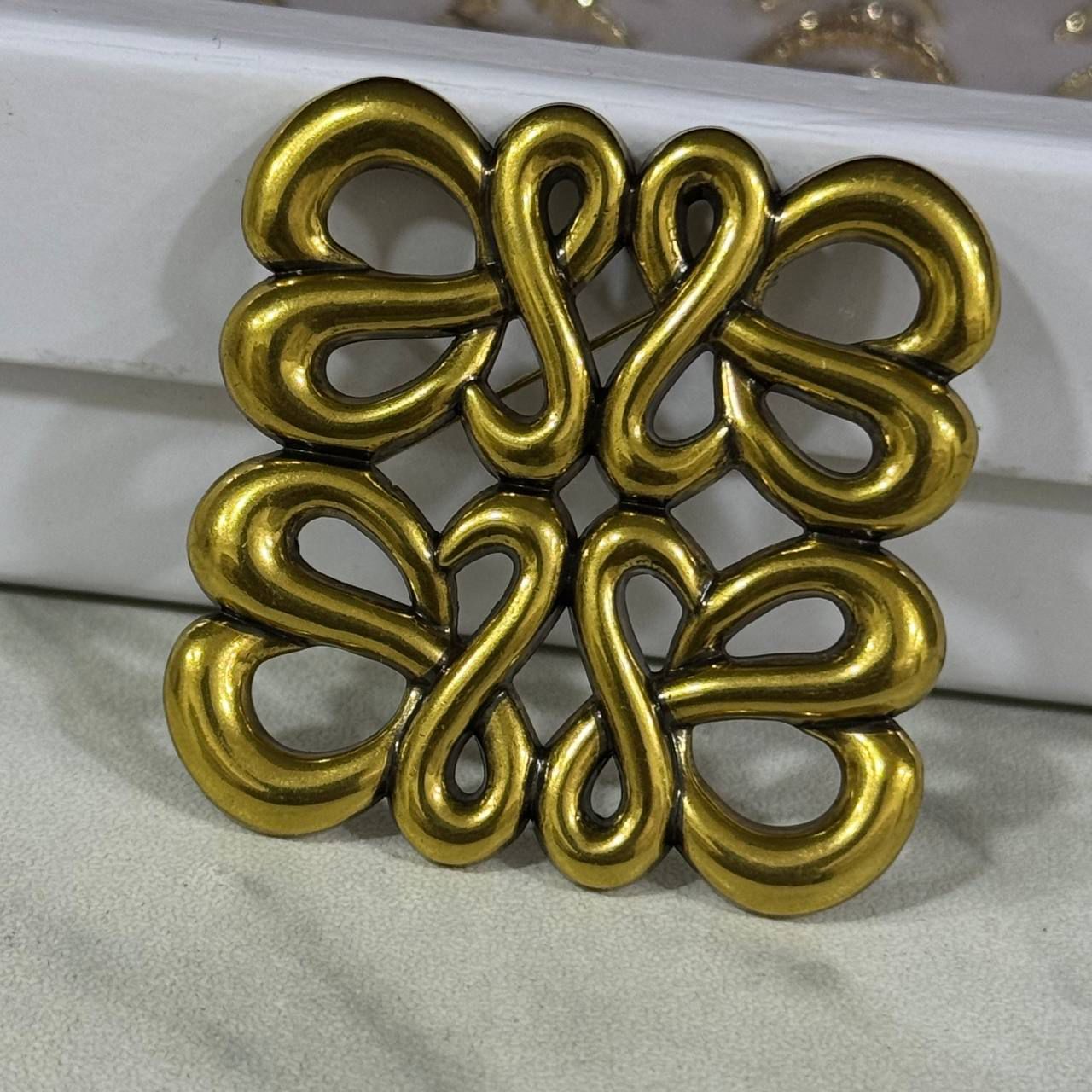 Vintage Anagram Brooch