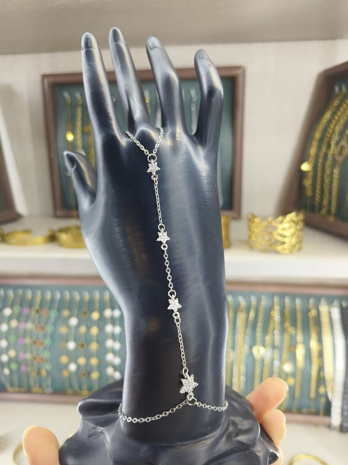 Crystal Star Hand Chain