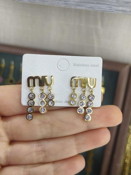 Crystal Fringe Earrings