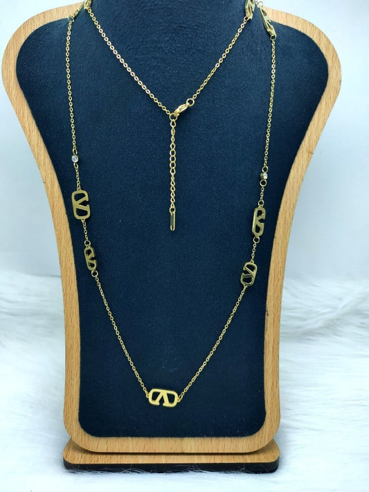 Gold Motif Necklace