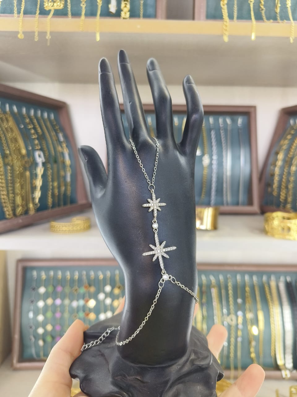 Crystal Star Hand Chain